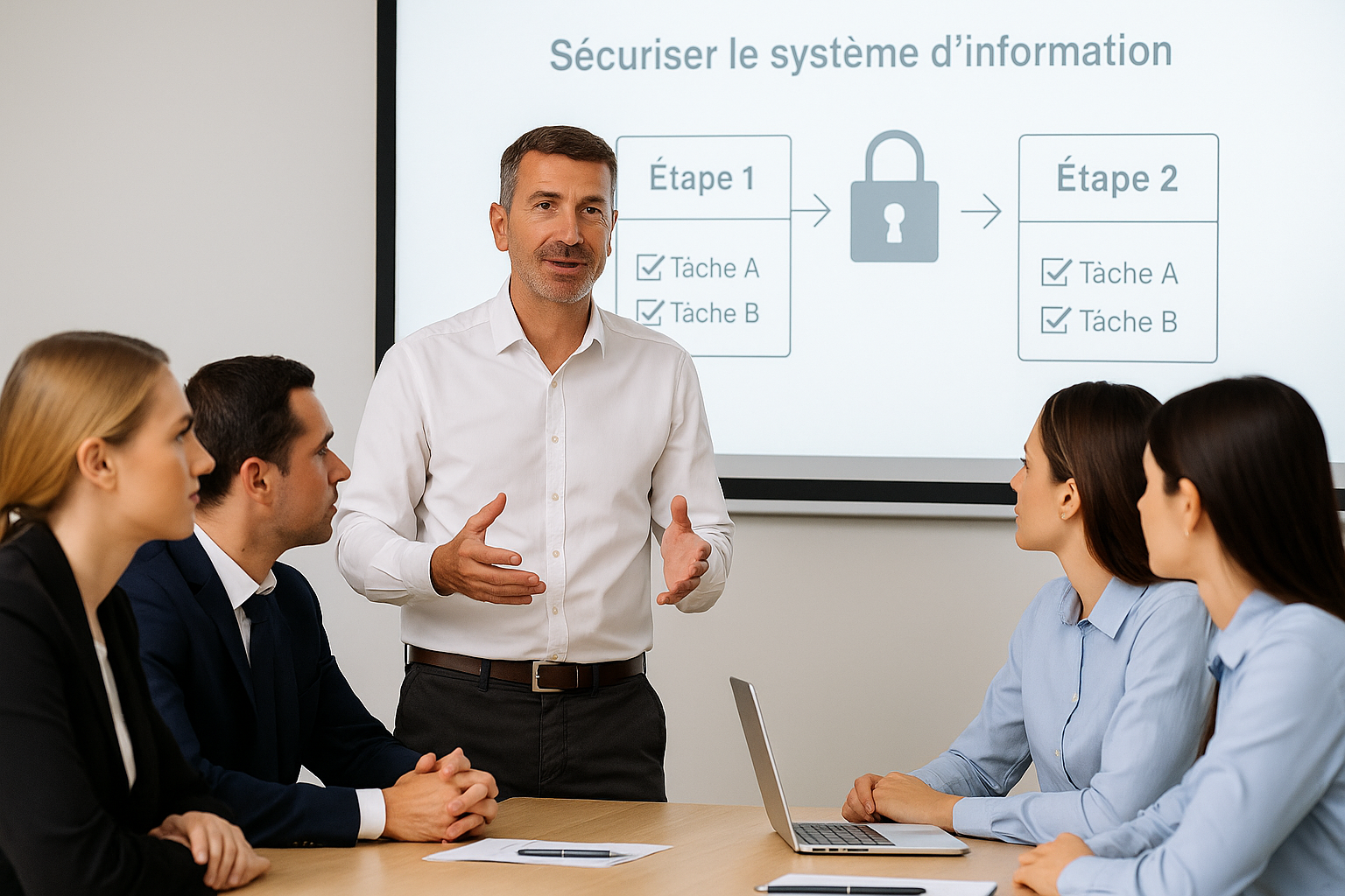 Atelier de formation cybersécurité – équipes et organisation